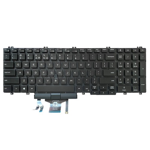 Laptop Keyboard for Dell Precision 3500 3501 Latitude 5500 5501 5510 5511 - Afbeelding 3 van 5