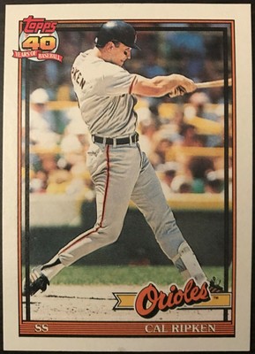 1991 Topps 40th Anniversary Assorted Original Cards Complete Your Set | eBay