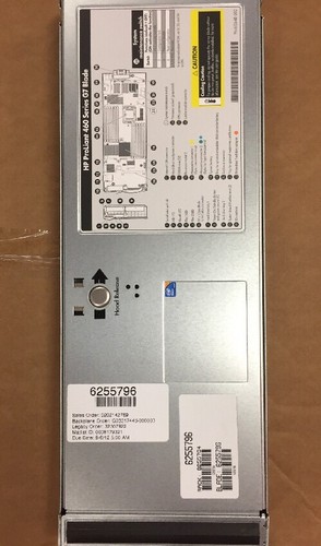 HP Proliant 460 Series G7 Blade= - Picture 2 of 6