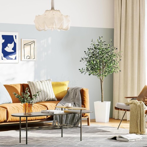 Olivenbaum Künstlich Kunstbaum Plastikpflanzen Pflanzen Dekoration 120/150/180CM - Bild 26 von 35