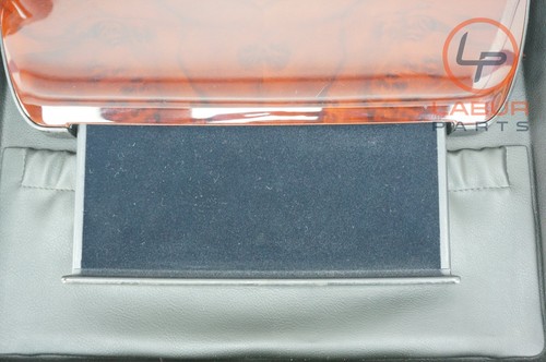 Cubierta del panel trasero del asiento delantero izquierdo y derecho M139 09-13 Maserati Quattroporte Z6508 - Imagen 9 de 15