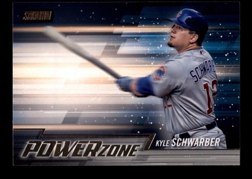2018 Stadium Club Power Zone #PZ-KS Kyle Schwarber Chicago Cubs