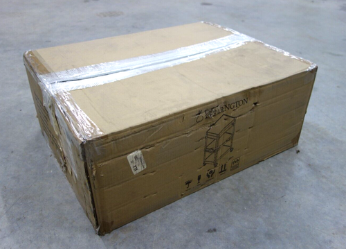 Pearington AV Cart Stand - Metal Rolling Cart w/ 4 Outlets & 12 ft Cord - Picture 2 of 5