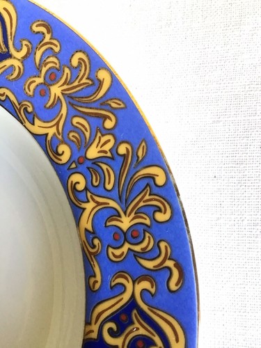 Lot Of 4 Celebrations Bloomingdales American Atelier Round Salad Cereal Bowls - Picture 7 of 8