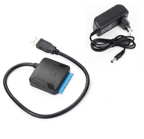 USB 3.0 zu SATA III Adapter für 2.5" 3.5" Festplatte Kabel SDD HDD Konverter DE - Bild 17 von 20