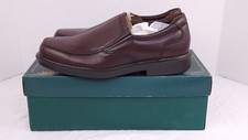 NIB SAS Diplomat Men's Slip-On Loafers 2280-058 Size10.5 N, Brown Made In USA