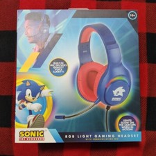 Sonic The Hedgehog RGB LIGHT Headset with Communication Mic
