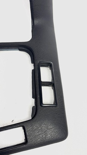 OEM BMW E36 Center Console Shifter Surround Trim Black 8119817 8119819 LHD - Picture 3 of 9