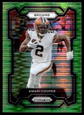 2023 Panini Prizm Green Pulsar Amari Cooper Cleveland Browns #64
