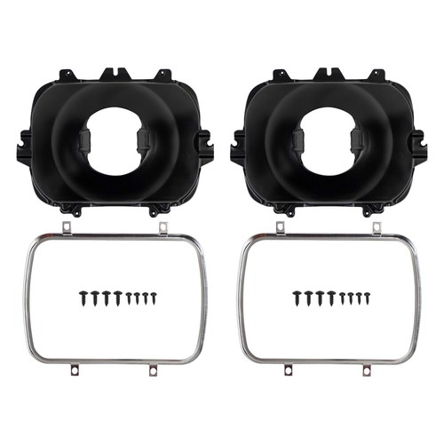 2Pcs 42437Headlight Lamp Bucket Kit Sealed Beam For Chevrolet Express GMC Savana - Picture 7 of 16