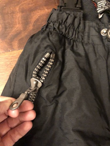JUPA SPORTS WINTER SNOW BIBS Waterproof Ski Black Pants Overalls Youth Size 2 - Picture 3 of 11