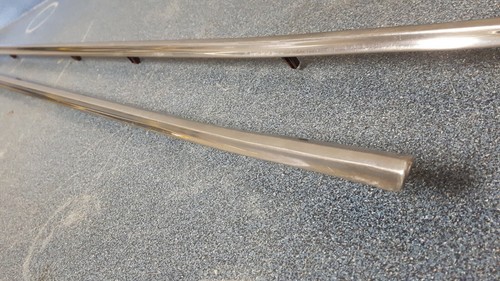 1959 cadillac 4 four door sedan deville front door trim moulding pair - Picture 3 of 5