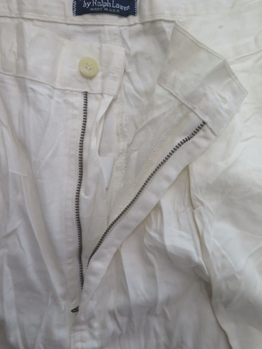 Ralph Lauren POLO men's classic Chino Shorts Waist 40" 102 cm Cream - Picture 5 of 7