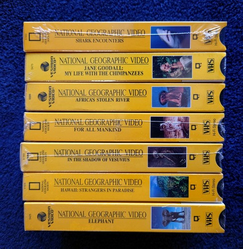 National Geographic 7 VHS New - Picture 3 of 3