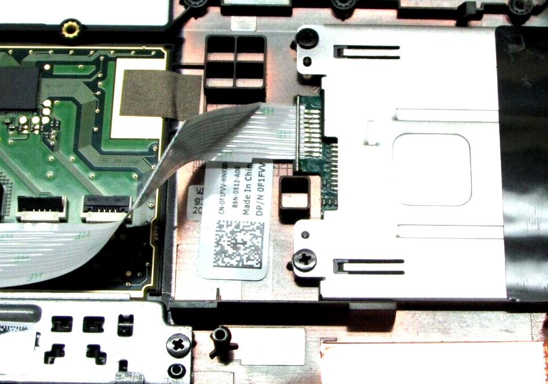 Genuine Dell Latitude 7490 Laptop Palmrest Touchpad FP w/SC Reader ...