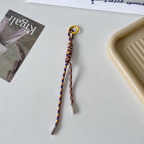 Colorful Key Ring Braided Keychain For Car Lanyard Exquisite Bag Charm Pendants - 第 13/33 張圖片