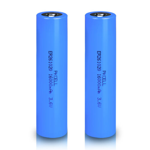 20pcs Double C High Drain ER261020 3.6V 16000mAh Li-SOCl2 Batteries PKCELL US - Picture 2 of 7