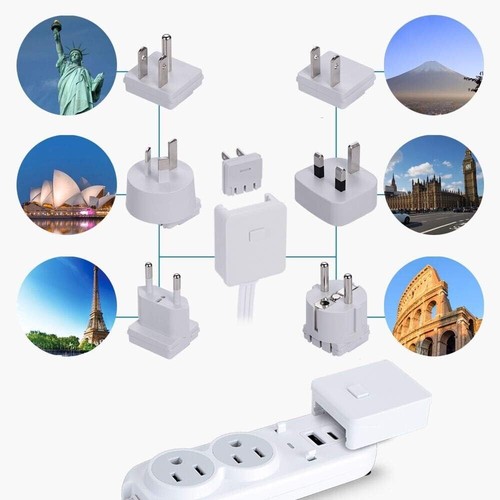 Ceptics Reise Steckdosenleiste mit Adapterstecker Set - Bild 4 von 8