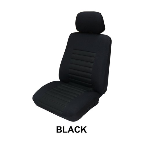 SINGLE VIVID JACQUARD PADDED SEAT COVER FOR FIAT 127 - Picture 4 of 11