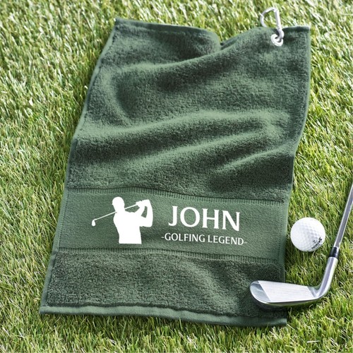 Personalised Golf Towels - Picture 3 of 9