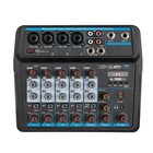 Biner U6 6-Channel Mixer Professional Bluetooth Sound Mixing Console USB Record
