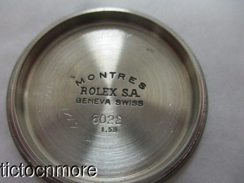 RELOJ MONTRES ROLEX OYSTER PRECISION 33460 VINTAGE PARA HOMBRE 6022 ESFERA CONCÉNTRICA - Imagen 10 de 15