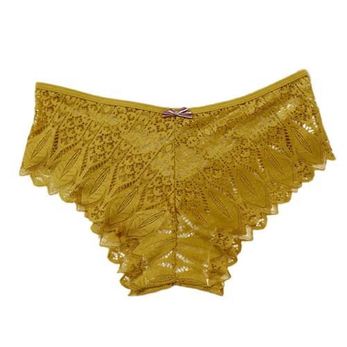 Panties For Women Crochet Lace Lace Up Panty Sexy Hollow Out Underwear - Picture 7 of 34