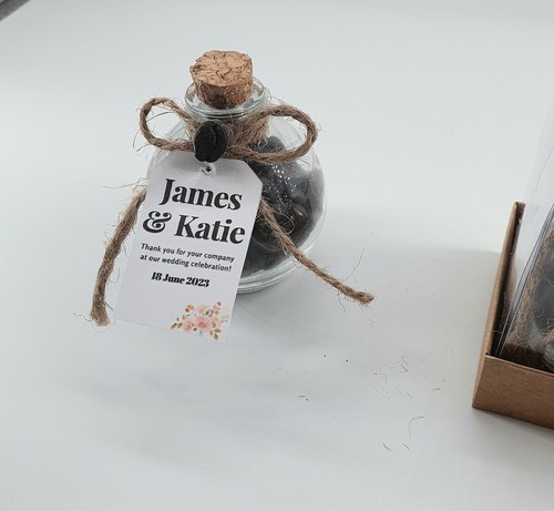 10 Pcs The Perfect Blend Coffee Bottle,Personalized Wedding & Baby Shower Favors - Picture 6 of 10