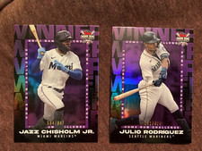 2023 Topps Home Run Challenge Winner Lot of 2 Rodriguez /428 Chisholm Jr /947