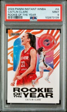 Caitlin Clark 2024 Panini Instant WNBA Rookie of the Year ROY PSA 9 - Fever