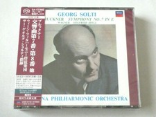 Georg Solti WPh Bruckner Symphonies No. 7 & 8 SHM-SACD Single Layer JAPAN
