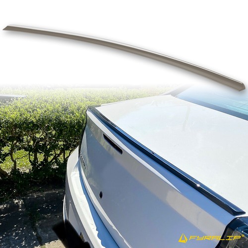 Fyralip Y21 Painted PDT Gray Trunk Lip Spoiler For Dodge Charger LX Sedan 05-10 - Picture 1 of 7