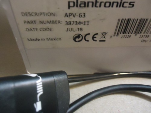 Plantronics APV-6B EHS Cable for 510S CS50 CS55 CS60 CS70N CS351N to Avaya Phone - Picture 7 of 7