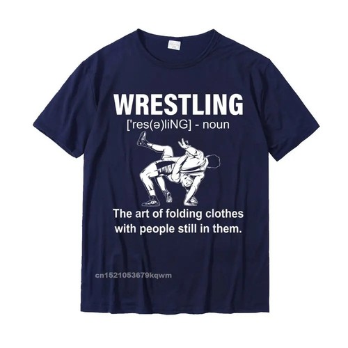 Funny Wrestling T-Shirt Design Cotton Tops Shirts Birthday for Men - 第 24/76 張圖片