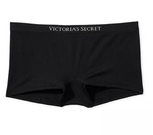 victoria secret Seamless Boy short Panty Black XL Plus Size - Picture 3 of 5