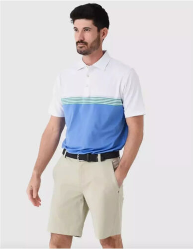 PETER MILLAR Summer Comfort Harris Performance Jersey Golf Polo Size XL - Picture 2 of 10