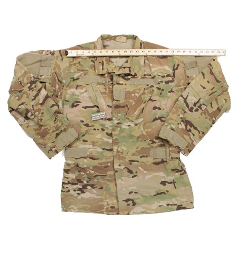 CHAQUETA RESISTENTE A LAS LLAMAS DEL EJÉRCITO DE ESTADOS UNIDOS MULTICÁMARA TRIPULACIÓN AÉREA TALLA MEDIANA-REG FECHA DESCONOCIDA - Imagen 6 de 8