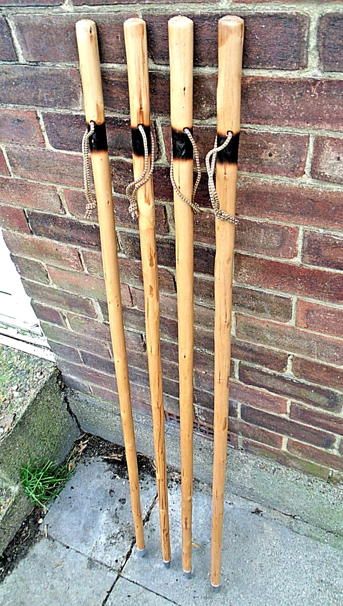 LARGE HIKING WALKING STICKS CANE SOLID THICK CHESTNUT WOOD FARMERS WALKING  STICK