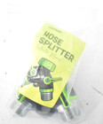 Craft911 Garden hose Splitter 2 Way Heavy Duty Leak Proof Full Metal Body Spigot