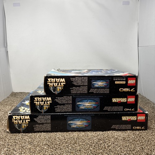 Lego Star Wars 7140 7180 7150 EMPTY BOXES ONLY LOT NO PARTS READ - Picture 12 of 17