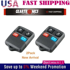 2Pc Key Fob Clicker Transmitter Keyless Entry Remote Control For Ford Explorer A