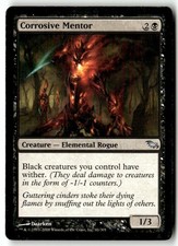 MTG Corrosive Mentor - Shadowmoor Heavily Played English