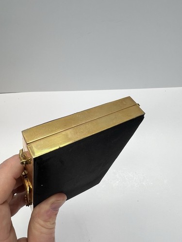 Birks Made in France Vintage Clutch/Makeup Purse - Picture 15 of 17