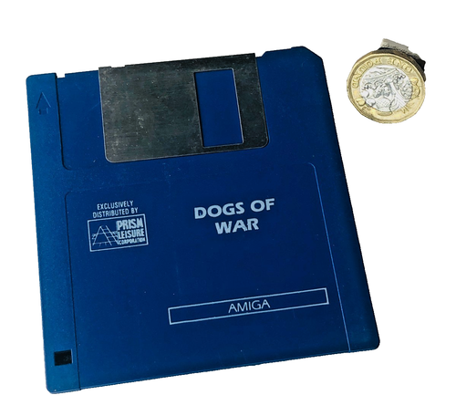 Videospiel Dogs of War Commodore Amiga nur Disk Vintage ra