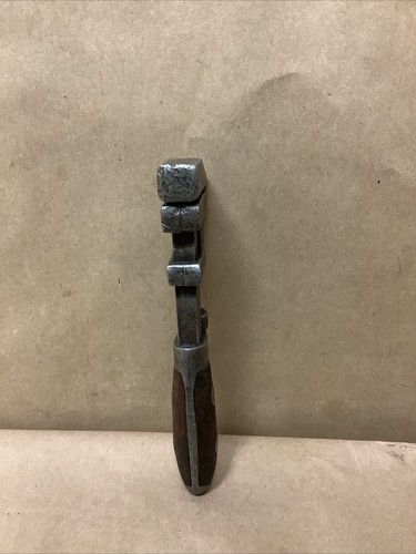 Vintage 1836 Markenlos Verstellbarer Schraubenschlüssel Affe Schraubenschlüssel mit Holzgriff - Bild 4 von 23