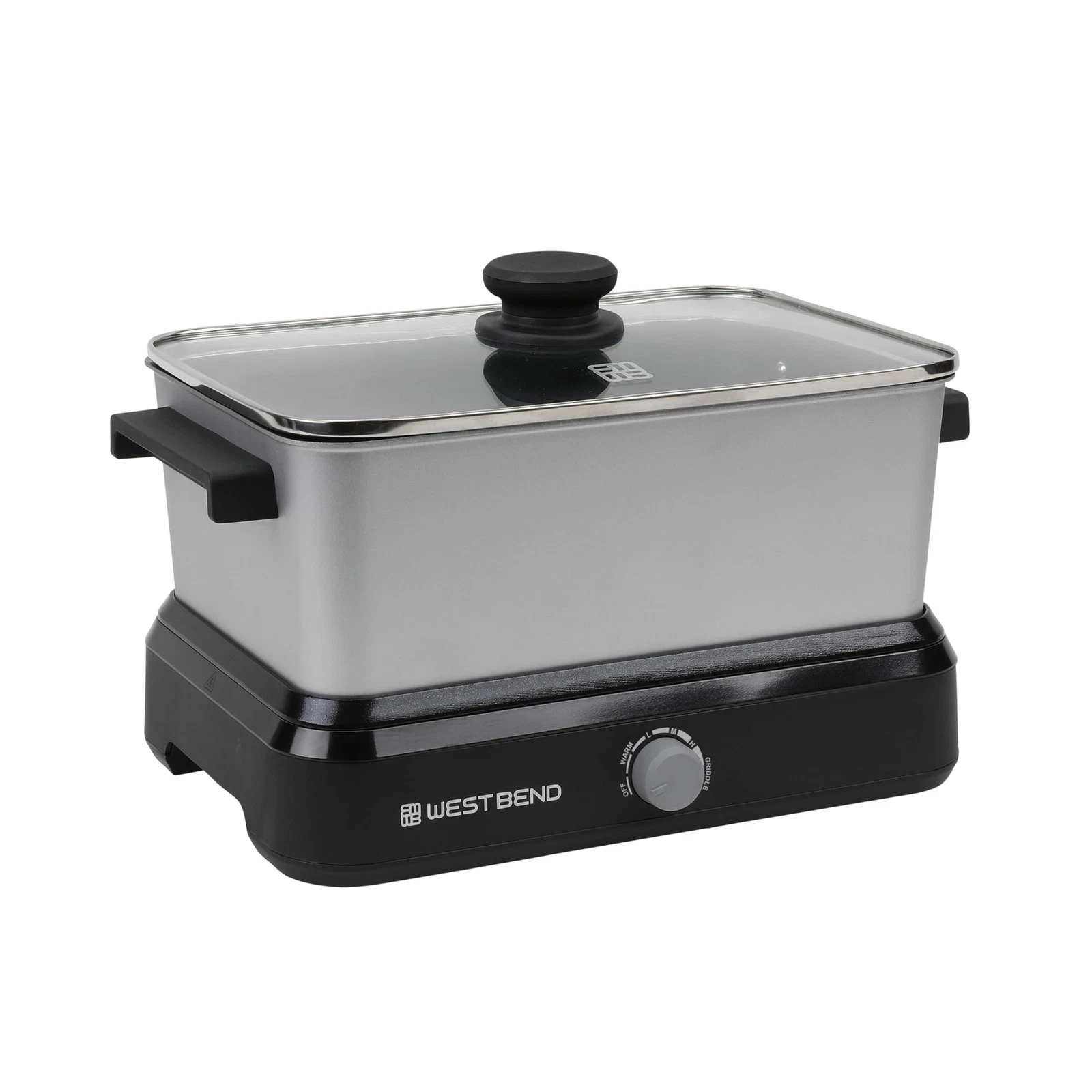 5Quart Slow Cooker with NonStick Pot, Variable Temp, Travel Lid & Storage Bag