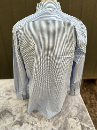 Camisa de vestir Robert Graham multicolor a cuadros con botones delanteros para hombre XL - Imagen 4 de 9