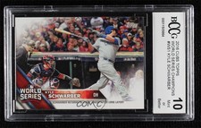 2016 Topps World Series Champions Box Set Kyle Schwarber #WS-1 BCCG 10 Rookie RC