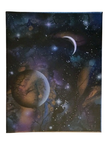 Galaxy Painting 8x10 - Picture 3 of 4