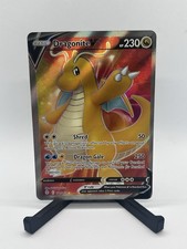 Dragonite V Pokémon TCG Evolving Skies Holo Ultra Rare Full Art Card 191/203